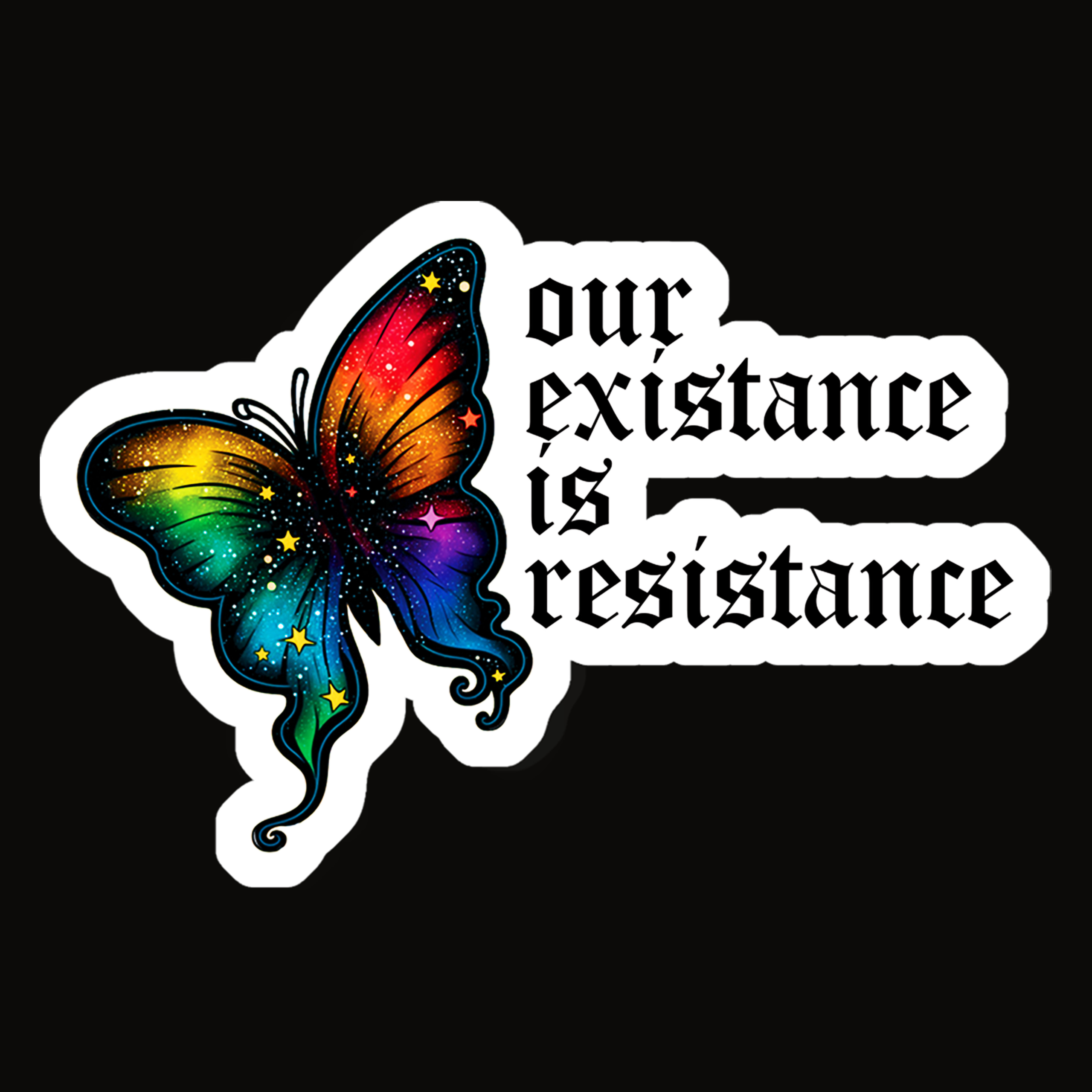 LGBTQIA2S+ Pride Sticker, Bisexual Lesbian Gay Non Binary Trans Drag Queer  Non-Binary Two Spirit, Human Rights Activism, LGBTQIA Decal